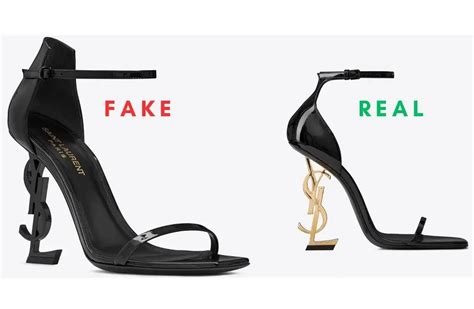 how to spot fake ysl heels|ysl tribute sandals false.